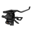 Sunrace STF803 Flat Bar V Brake/Trigger Shifter STF803 Right 8sp V Brake Blk