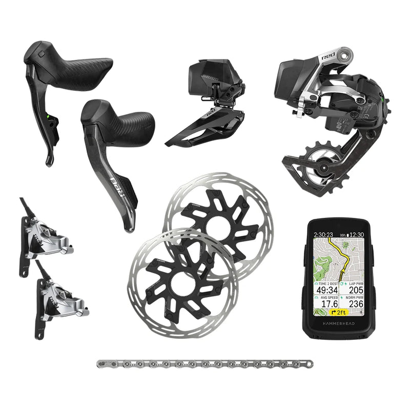 SRAM RED ETAP AXS 2X E1 ELECTRONIC HRD GROUPSET - Main Image