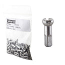 Sapim Polyax Nipples Polyax 2.0 (14G) 14mm Bag of 100 Alloy Silver