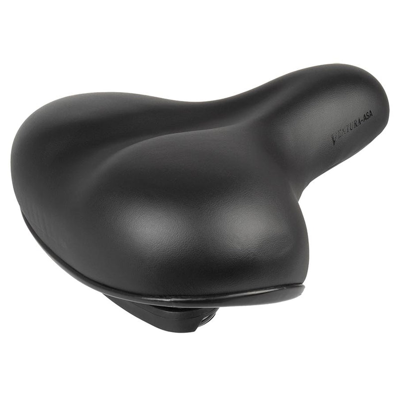 Ventura Elastomer C Saddle 254 x 210mm Black