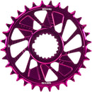 Wheels Manufacturing Direct Mount Chainring - 32t Shimano Direct Mount 1.5mm Outboard Offset HG+ Chain Compatible Purple