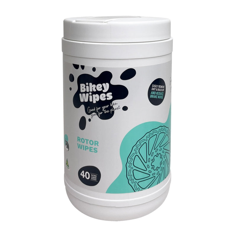 Bikey wipes Rotor XL Wipes Cleaning Towel Jar of 40