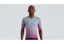 Specialized Sl Bicycledelics Jersey Ss Men Ice Papaya/Pro Blue Xs