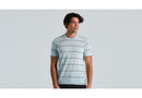 Specialized Trail Stripe Tech Tee Ss Men Ice Blue Xs