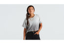 Specialized Crop Tee Ss Wmn Dove Grey Spray Xxs