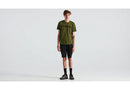 Specialized Wordmark Tee Ss Men Olive Green Xs