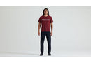 Specialized Wordmark Tee Ss Men Garnet Red Xs