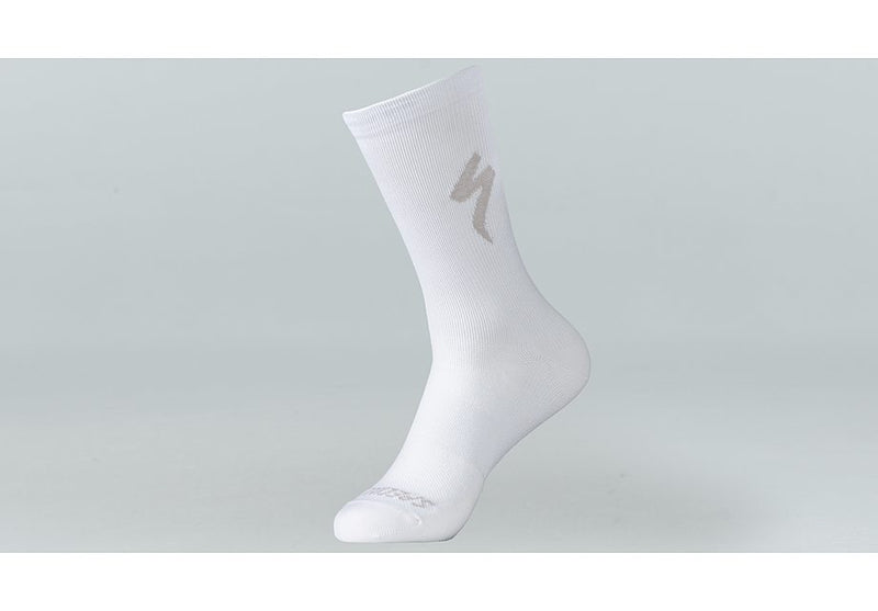 Specialized soft air tall logo sock white xl