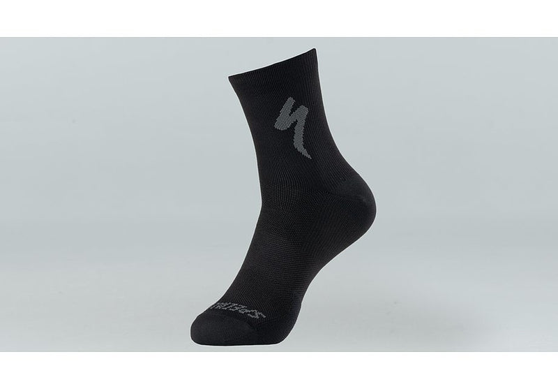 Specialized soft air mid logo sock black m