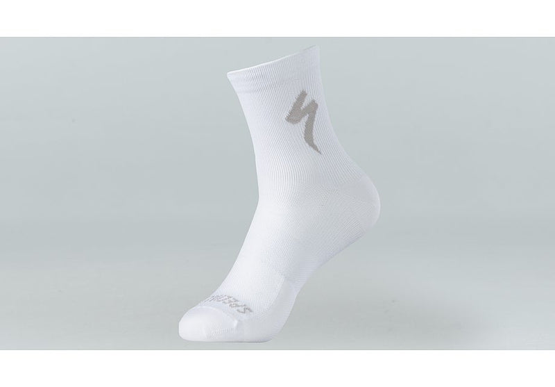 Specialized soft air mid logo sock white s