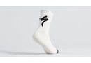 Specialized Merino Deep Winter Tall Logo Sock White Mountains S