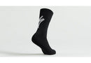 Specialized Techno Mtb Tall Logo Sock Black/White S