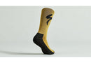 Specialized Primaloft Lightweight Tall Logo Sock Harvest Gold S