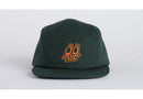 Specialized Eyes Graphic 5 Panel Camper Hat Yth Forest Green Osfa