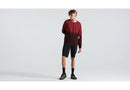Specialized Legacy Spray Crewneck Ls Men Maroon Xs