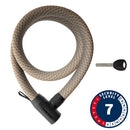Abus Yarnit 4004K Chain Lock Key 24mm 110cm 43.3'' Sand Stone