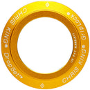 Chris King DropSet 5 Headset Bearing Cap GripLock Assembly - Matte Gold 50th Anniversary