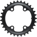 microSHIFT Sword Chainring - 31t 80 Asym BCD Inner ring 2 x 9/10-Speed BLK
