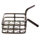 EVO Brooklyn Integrated Basket/Handlebar Clamp size 31.8mm/upper & 25.4mm/lower Width: 648mm 230 X 335m (9"x13.1") Black max weight 10kg/22lbs.