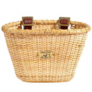 Nantucket Lightship Junior Oval Basket Natural 9.75"x5.75"x7"