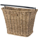 Basil Bremen Rattan Basket Front 27x35x29 cm Green