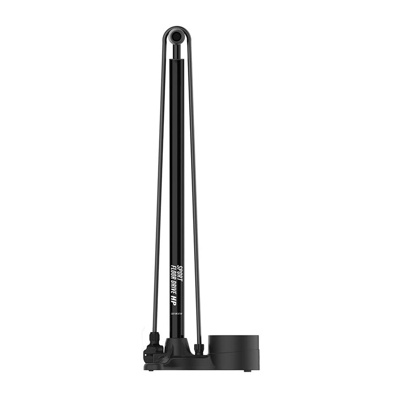 Lezyne Sport Floor Drive 3.5 DV Pump Flat Black