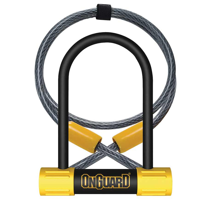 OnGuard Bulldog Medium DT 89mm x 175mm (3.5 x 6.9) w/ 10mm x 120 cm (10mm x 4) Cable