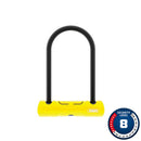 Abus 402 U-Lock Key 150x160mm 5.9''x6.3'' Thickness in mm: 10mm Yellow Mini