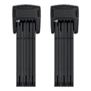 Abus Bordo Granit XPlus 6500 TwinSet Folding Lock Key 90cm 3.0' x 2 5.5mm Black Set