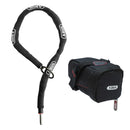 Abus ACH Classic AdptrChn + FrmLock Frame Lock 130cm 5.5mm Black