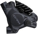 Shimano GRX BR-RX410 Hydraulic Disc Brake Caliper - Rear Flat-Mount W/Fixing Bolt 25mm Mount BLK