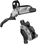 SRAM Maven Ultimate Disc Brake Lever - Front Rear Post Mount 4-Piston Carbon Lever Blade Ti Hardware Silver/BLK B1