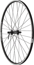 Quality Wheels Value Double Wall Series Front Wheel - 700 QR x 100mm Rim Brake BLK Clincher 32H