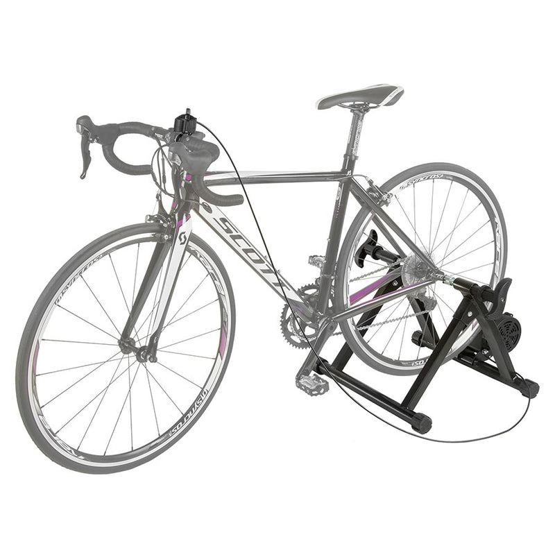 M-Wave Yoke N Roll 10 Trainer Magnetic resistance Handlebar remote for resistance adjustments