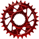 Wheels Manufacturing Direct Mount Chainring - 28t Shimano Direct Mount 1.5mm Outboard Offset HG+ Chain Compatible Red