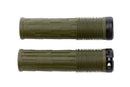 Teravail Lytho Grips - Lock-On Olive Green 35mm