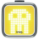 Knog Blinder Light Skull Pattern Front Black