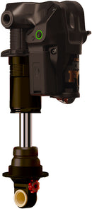 FOX DHX Live Valve Neo Factory Rear Shock - Trunnion Metric 205 x 62.5 mm Hard Chromoly Stanchion BLK