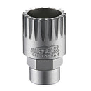 Super-B TB-1065 Bottom Bracket Tool For 1/2'' Drive or use with 24mm wrench ISIS