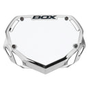 Box components Box Two Number Plate  Chrome Small 73g 6.5` x 9`