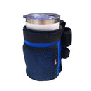 Cruiser candy Freedom E-Bike Drink & Phone Caddy Insulated Drink Holder Neoprene Blue Velcro Straps