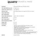 Radio Raceline Quartz Cruiser XL Black 22''