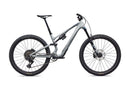 2026 Specialized Stumpjumper 15 Comp Bike Gloss Shadow Silver / Majesty Blue Metallic S1