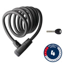 Abus Helix 4512K Cable lock Key 12mm 180cm 5.9' Black