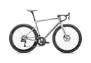 2025 Specialized Tarmac Sl8 Pro Udi2 Bike Gloss Liquid Silver / Satin Blue Pearl Over Black Liquid Metal 44