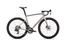 2026 Specialized Tarmac Sl8 Pro Axs Bike Gloss Silver Dust / Shadow Silver Dry Impasto / Photon Orange Tint Over Silver Dust 44