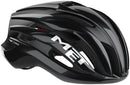 MET Trenta Helmet - Black/Red Gloss Large