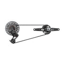 SRAM X0 T-Type Eagle V2 AXS Groupset 170mm Black