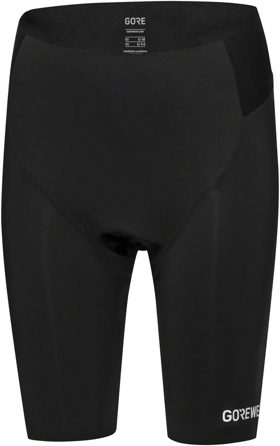 Gorewear Spinshift Short Tights+ - Black Womens X-Large/16-18