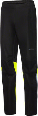 Gorewear Glidewheel Gore-Tex Pants - Black/Yellow Men's X-Large